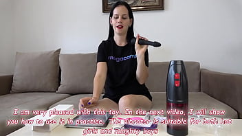Preview 4 of Veena Hot Video - Anna unboxing Sohimi new toy - vibrator
