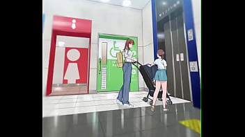 Preview 3 of First Time Porn Of A Girle - Cogiendo con el chico nert por el metro