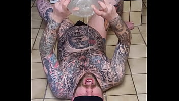 Preview 3 of Sheblonds Self Sucing - Deepthroat training