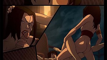 Preview 3 of Stud Dykes Milf - Avatar : Fresh Air [ Azula ,  Ty Lee,  Mai ]