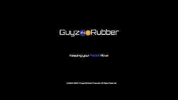 Preview 4 of Sane Leuyn - Guyzin2rubber,  Rubber n Boots: Quickie in Orange Wellies