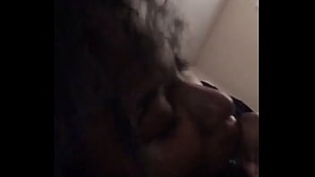 Preview 1 of Jillision - Ebony teen sucks bbc