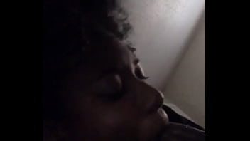 Preview 4 of Jillision - Ebony teen sucks bbc