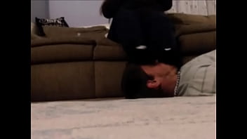 Preview 2 of Taking Hard Fuck - Slippers and Barefoot Face Stomp  - QueenChristy