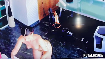 Preview 2 of Yoga Sex Lengh Goti - PutaLocura - Brasile&ntilde_a de culo perfecto traga lefa de Torbe en Pillada