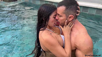 Preview 1 of Lisa Ann Jerking Instructions - Hot sex in the sauna