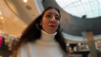 Preview 3 of Free Student Dating Website - Katty WETTING jeans and pee in the Shopping mall