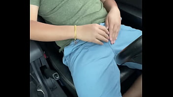 Preview 1 of Mamazone 2 - Car Jerk Off