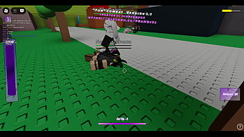 Preview 3 of Real Girls Spy Orgy 13 - Chica roblox es follada y follada por multiples jugadores a la vez