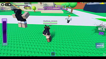 Preview 1 of Real Girls Spy Orgy 13 - Chica roblox es follada y follada por multiples jugadores a la vez