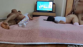 Preview 3 of Big Boobs Duke - Innocent Stepdaughters To Be Fucked All Day As Sex Slaves By Their Perverted Stepfathers While Watching Comiquids