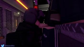 Preview 4 of Porn Maiya Cw - Short NSFW Roblox RR34 Animation by Master404Six