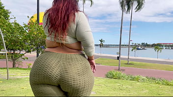 Preview 1 of Xxx Maranhense - SSBBW Giant Pear Ass Walking &amp_ Waddling - Big Booty Latina BBW Feedee