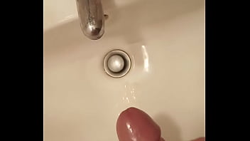 Preview 4 of Thug Hazing - Amateur white cock cum to basin