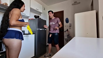 Preview 1 of Xxxx Mynmar - Cleaner fucking during work hours