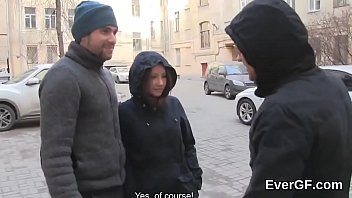 Preview 1 of Bbc 18 Mms Sex - Skint boyfriend lets unusual buddy to fuck his lover for hard cash