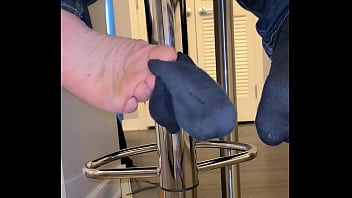 Preview 3 of Single Curvy Mom - Boot play and feet
