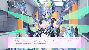 Preview 1 of Free Coffee Tube - Threesome with Poochi Q and Type-V - Kaiju Princess 2