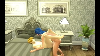 Preview 2 of Masaj Sex Poran Big Boobs - Yaoi 3D Hentai - Chubi in a gangbang some boys cums in his ass