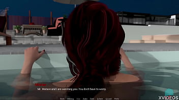 Preview 4 of Wwrong Hole - AWAY FROME HOME #42 &bull_ Groping that sexy,  horny redhead in the pool