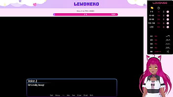 Preview 2 of It Swallows Johnny Sins - VTuber LewdNeko Plays Harem Hotel Part 24