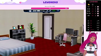 Preview 1 of It Swallows Johnny Sins - VTuber LewdNeko Plays Harem Hotel Part 24