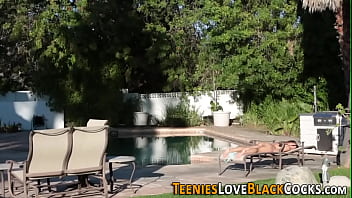 Preview 1 of Saeloen Xxx - Teen sucks interracially and gets eaten out