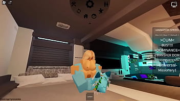 Preview 2 of Webcam Model Cums Hard - Roblox amiga le encanta montar en su polla