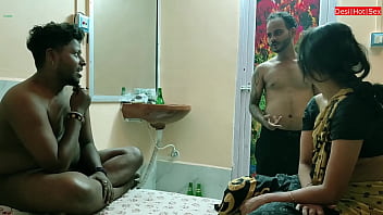 Preview 1 of Wife Forced Cry4 - Indian Wife revenge sex Infront of Husband! Reality Sex