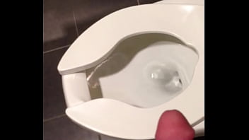 Preview 2 of Father And Mother Son Sexy - Teacher jerk off in staff bathroom