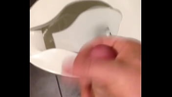 Preview 1 of Father And Mother Son Sexy - Teacher jerk off in staff bathroom