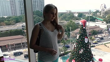 Preview 2 of Virgin Nuru - Remote Vibrator In Large Mall - Lot Of Fun With Letty Black