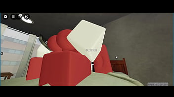 Preview 2 of Big Chut And Small Lund - A roblox demon dicks down a whore in missionary