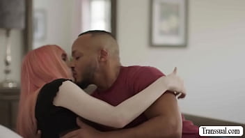 Preview 2 of Undar Girls And Boys Xxx - Big tits TS comforted by stepbro by fucking her ass
