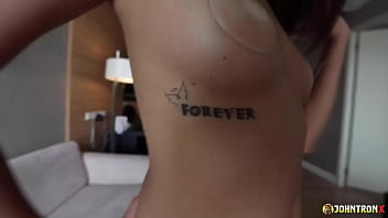 Preview 2 of Lana Rhoades Ister - JohnTronX- Skinny Asian from Thailand is crazy for my white cock
