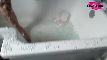 Preview 1 of Kells Welly - Getting ready to film a porn scene when the shower glass smashes on us