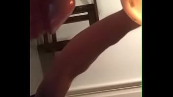 Preview 4 of Young Giorl - Hot wax on my cock