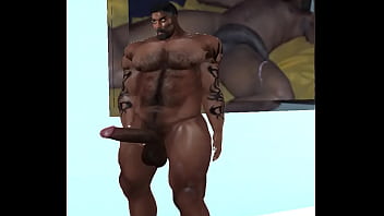 Preview 2 of Free Sex Video In Mp3 - finest hunk duane brown plays with his massive cock