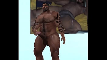 Preview 3 of Free Sex Video In Mp3 - finest hunk duane brown plays with his massive cock