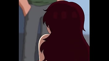 Preview 1 of Licking Pussy Tied Up - Full animated Boyfriend Material ALT ending