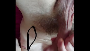 Preview 2 of My Dirty Ex - Playing masturbate with my hairy cock and cum quickly