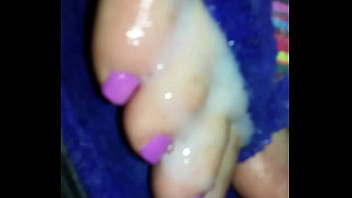 Preview 2 of Danny Jensen Pee - wife sniffing. her soles