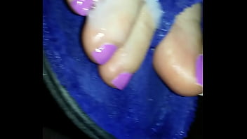 Preview 4 of Danny Jensen Pee - wife sniffing. her soles