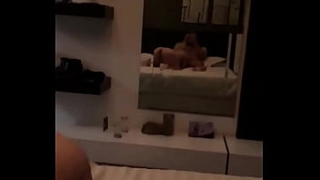 Preview 3 of Big Black Cock And The Big Tits - Chica de monterrey mamando verga en el motel