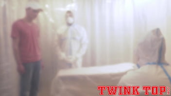 Preview 1 of Teen Sex Clips 19yo German - TwinkTop - step dad fucked bareback by cute twink son with big cock