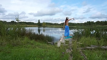 Preview 3 of Kuwari Ladki Ki Chut Ki Photo - Water Lady on the Lake