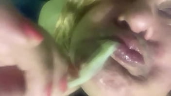 Preview 3 of Xxx Video21017 - SWALLOWING CUM IN A CONDOM FROM AN UNKNOWN MAN PART 2