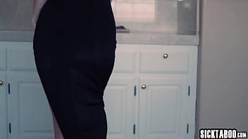 Preview 1 of Findshy Hairy Teen - Stepdad rip my dress and fuck Khloe Kingsley hard and that is everything teen wanted