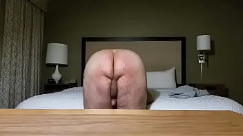 Preview 4 of Nurse Prostat - Cockslut Bent Over bed Spanks Ass,  Punches Balls then Shakes Ass
