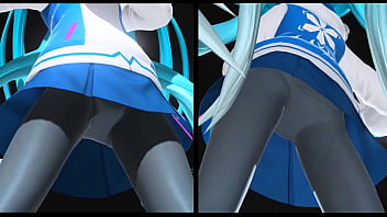 Preview 4 of Bbw Rosa - Upskirts With Leggings are Very Underrated